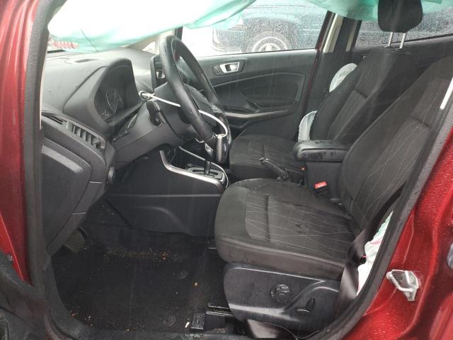 MAJ6S3GL1KC276880 - 2019 FORD ECOSPORT SE Rojo foto 7