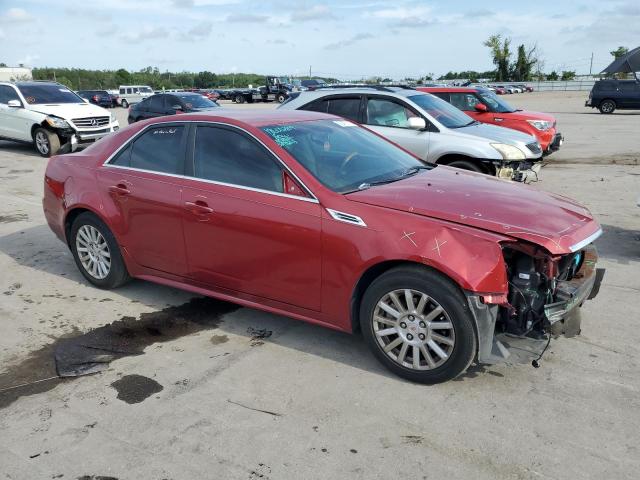 1G6DE5EGXA0142169 - 2010 CADILLAC CTS LUXURY COLLECTION RED photo 4