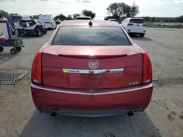 1G6DE5EGXA0142169 - 2010 CADILLAC CTS LUXURY COLLECTION RED photo 6