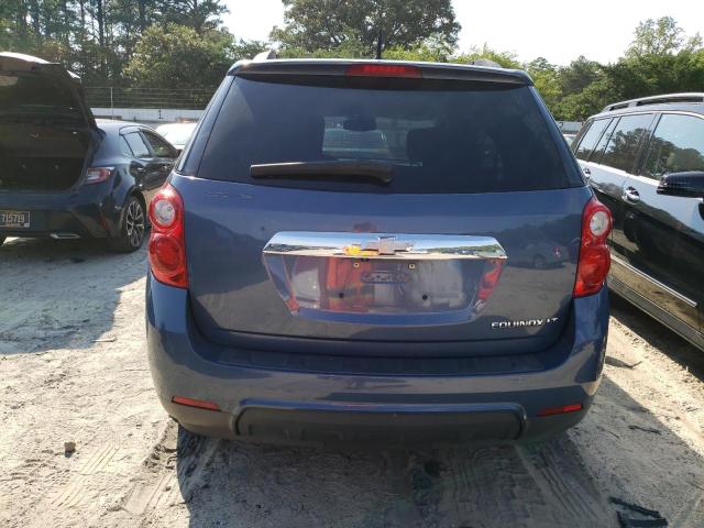 2CNALDEC3B6385548 - 2011 CHEVROLET EQUINOX LT BLUE photo 6