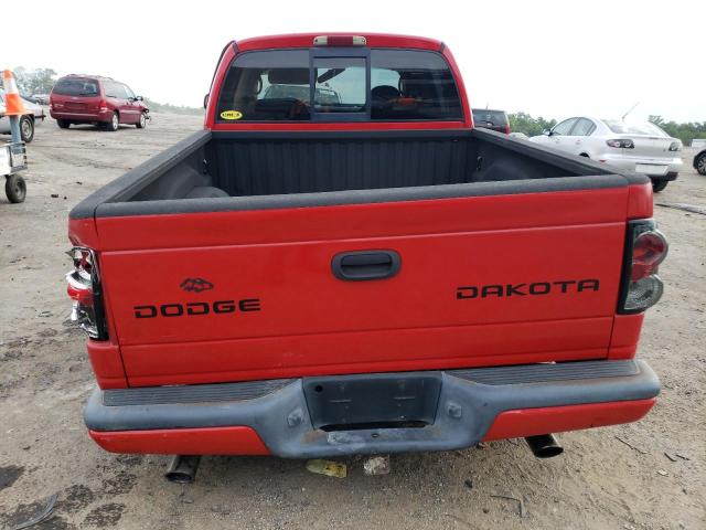 1D7HG38N53S114932 - 2003 DODGE DAKOTA QUAD SPORT RED photo 6