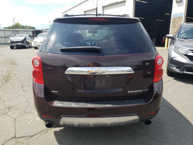 2CNFLGE55B6426707 - 2011 CHEVROLET EQUINOX LTZ BURGUNDY photo 6