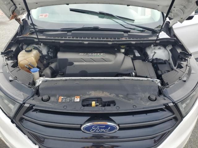 2FMTK4APXFBC05015 - 2015 FORD EDGE SPORT WHITE photo 12