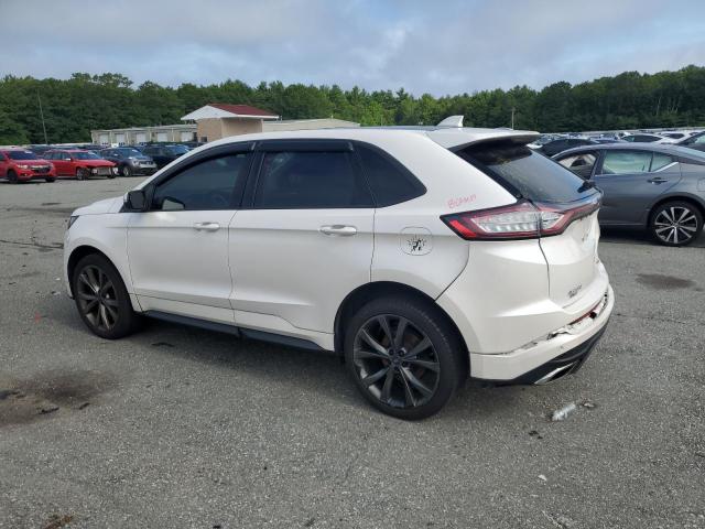 2FMTK4APXFBC05015 - 2015 FORD EDGE SPORT WHITE photo 2