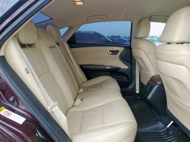 4T1BK1EBXDU024514 - 2013 TOYOTA AVALON BASE BURGUNDY photo 10