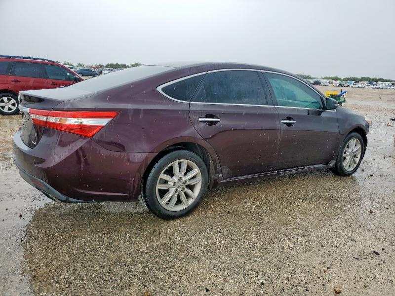 4T1BK1EBXDU024514 - 2013 TOYOTA AVALON BASE BURGUNDY photo 3