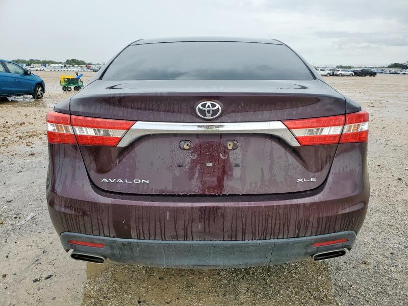 4T1BK1EBXDU024514 - 2013 TOYOTA AVALON BASE BURGUNDY photo 6