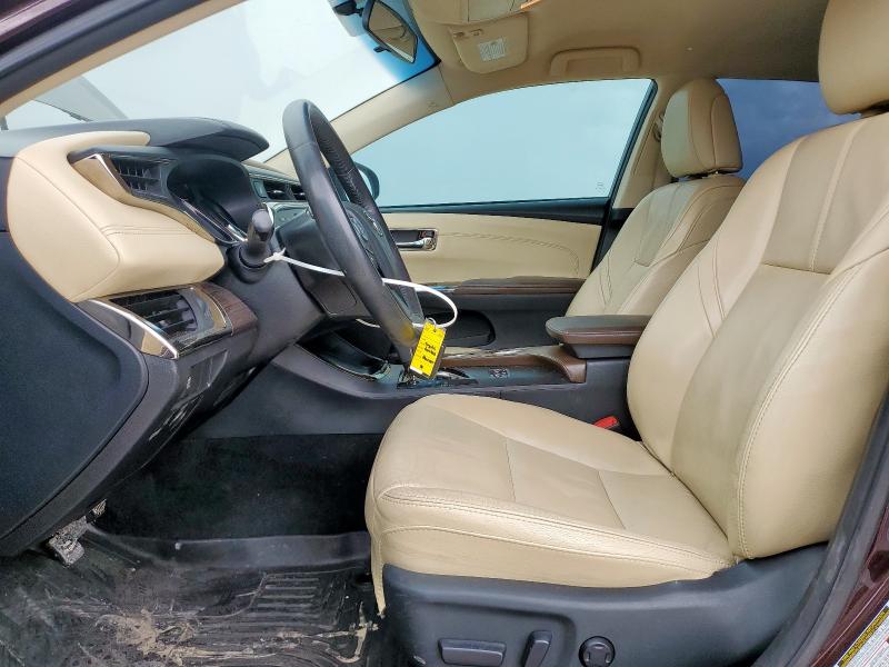 4T1BK1EBXDU024514 - 2013 TOYOTA AVALON BASE BURGUNDY photo 7