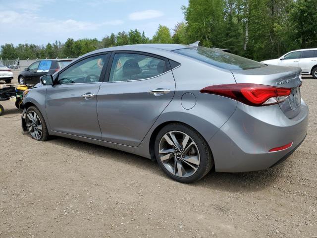 KMHDH4AHXFU449642 - 2015 HYUNDAI ELANTRA SE SILVER photo 2