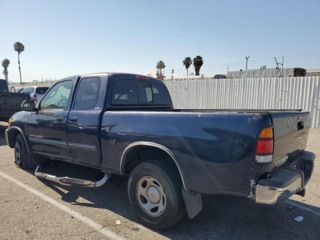 5TBRN34133S339102 - 2003 TOYOTA TUNDRA ACCESS CAB SR5 BLUE photo 2