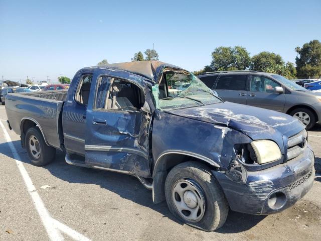 5TBRN34133S339102 - 2003 TOYOTA TUNDRA ACCESS CAB SR5 BLUE photo 4