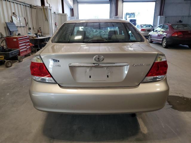 4T1BE30K55U594352 - 2005 TOYOTA CAMRY LE TAN photo 6