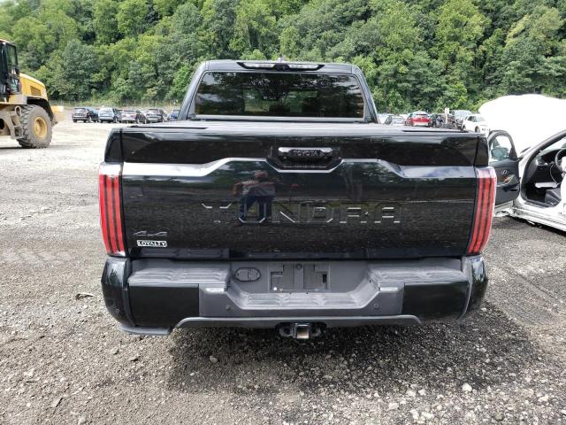 5TFNA5DBXPX072644 - 2023 TOYOTA TUNDRA CREWMAX PLATINUM Schwarz Foto 6