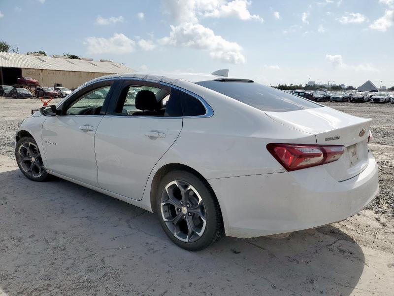 1G1ZD5ST5NF104125 - 2022 CHEVROLET MALIBU LT WHITE photo 2