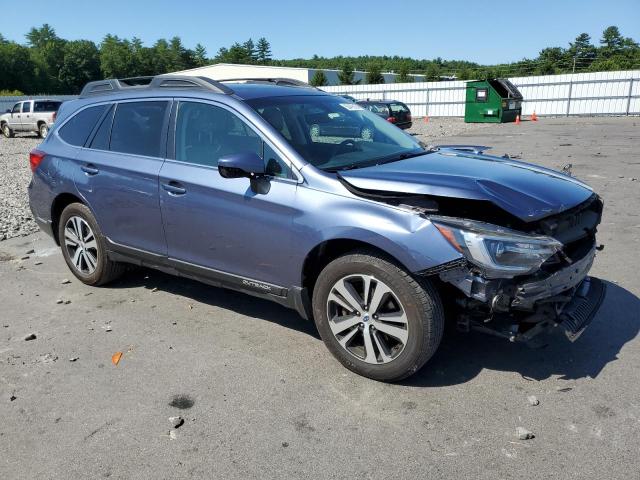 4S4BSANC9J3265068 - 2018 SUBARU OUTBACK 2.5I LIMITED BLUE photo 4