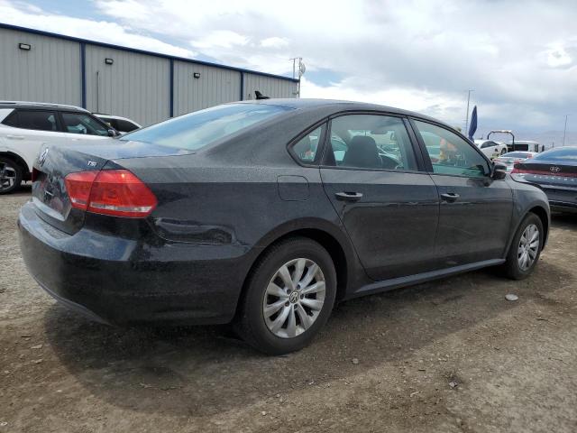 1VWAT7A3XFC038708 - 2015 VOLKSWAGEN PASSAT S BLACK photo 3