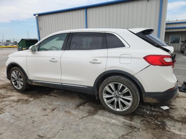 2LMTJ8LP6GBL50324 - 2016 LINCOLN MKX RESERVE თეთრი ფოტო 2