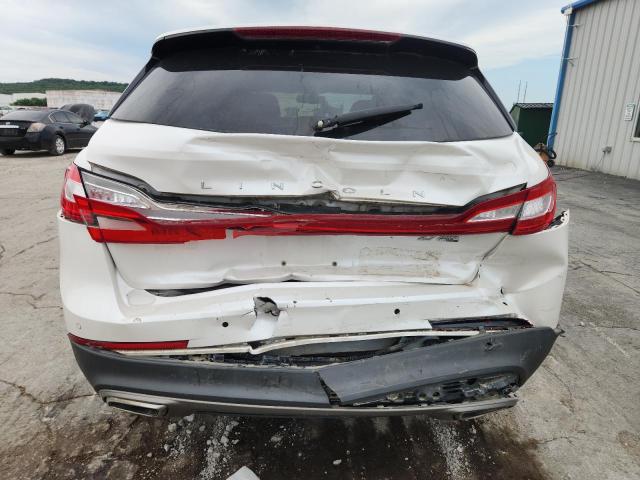 2LMTJ8LP6GBL50324 - 2016 LINCOLN MKX RESERVE თეთრი ფოტო 6