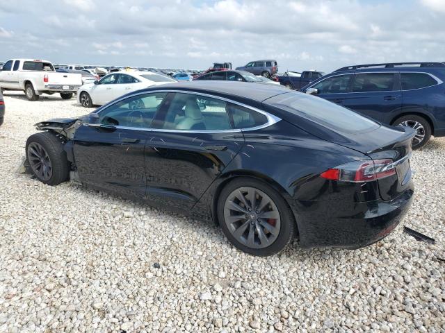 5YJSA1E41LF380298 - 2020 TESLA MODEL S BLACK photo 2