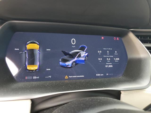 5YJSA1E41LF380298 - 2020 TESLA MODEL S BLACK photo 9