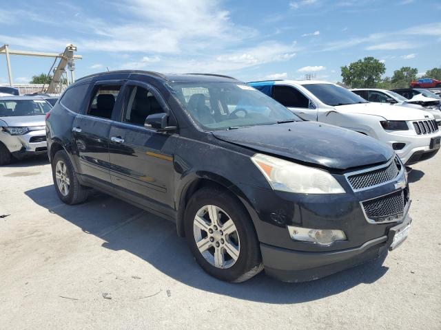 1GNKRGED8BJ134410 - 2011 CHEVROLET TRAVERSE LT BLACK photo 4