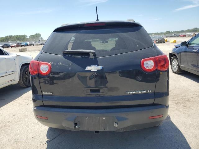 1GNKRGED8BJ134410 - 2011 CHEVROLET TRAVERSE LT BLACK photo 6