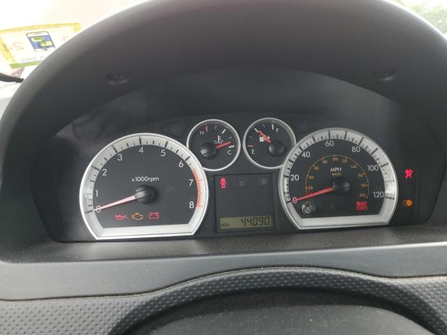 KL1TD56697B125644 - 2007 CHEVROLET AVEO BASE RED photo 9