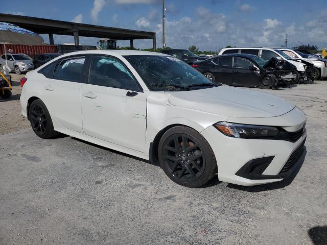 2HGFE2F52NH550783 - 2022 HONDA CIVIC SPORT 白色 照片 4