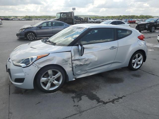 KMHTC6AD2DU174588 - 2013 HYUNDAI VELOSTER SILVER photo 1