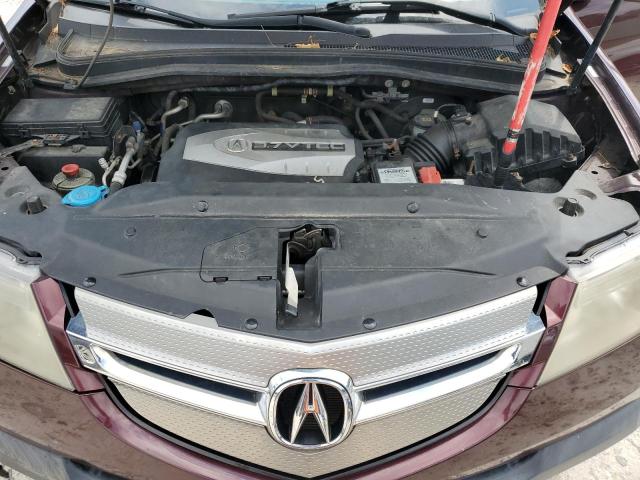 2HNYD28639H532583 - 2009 ACURA MDX TECHNOLOGY Burdeos foto 12