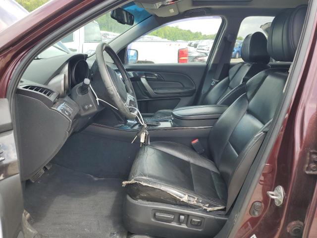2HNYD28639H532583 - 2009 ACURA MDX TECHNOLOGY Burdeos foto 7