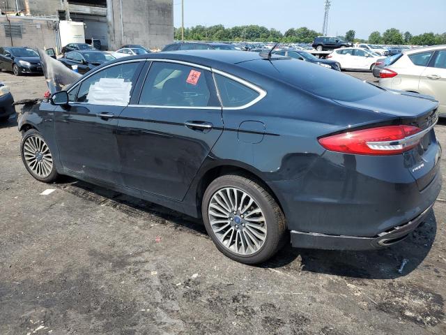 3FA6P0H91HR102241 - 2017 FORD FUSION SE BLACK photo 2