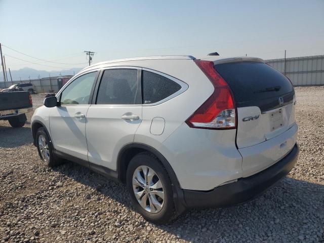 5J6RM4H75CL040818 - 2012 HONDA CR-V EXL WHITE photo 2