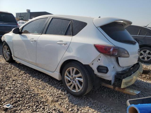 JM1BL1L49D1785333 - 2013 MAZDA SPEED 3 WHITE photo 2