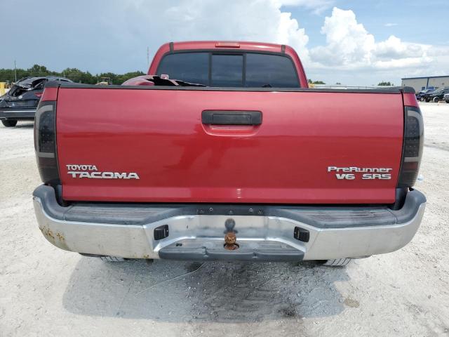 5TETU62N16Z220897 - 2006 TOYOTA TACOMA PRERUNNER ACCESS CAB RED photo 6