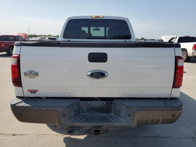 1FT7W2BT7FEA69019 - 2015 FORD F250 SUPER DUTY WHITE photo 6