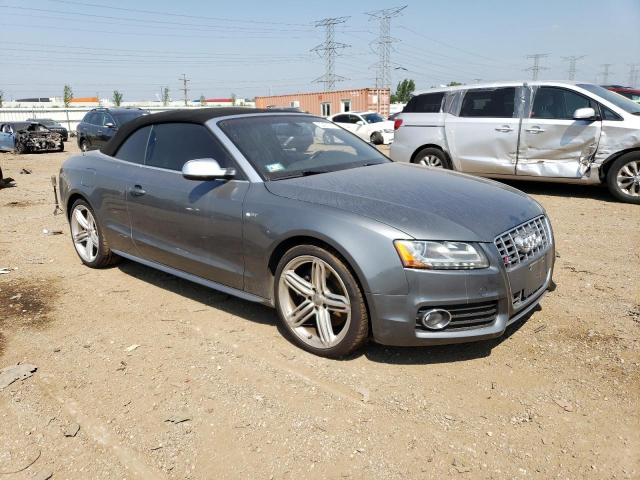 WAUVGAFH9CN005707 - 2012 AUDI S5 PRESTIGE GRAY photo 4