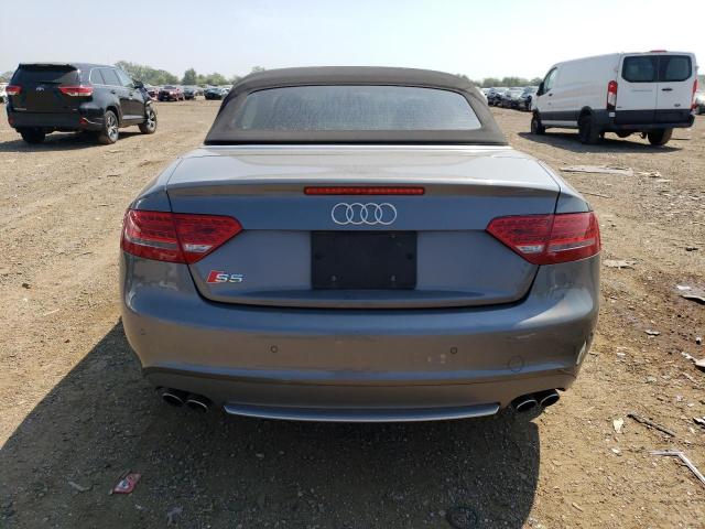 WAUVGAFH9CN005707 - 2012 AUDI S5 PRESTIGE GRAY photo 6