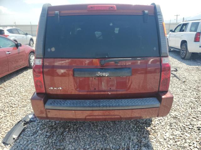 1J8HG48K97C611982 - 2007 JEEP COMMANDER 勃艮第红 照片 6