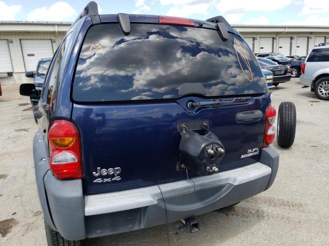 1J4GL38K45W722390 - 2005 JEEP LIBERTY RENEGADE 蓝色 照片 6