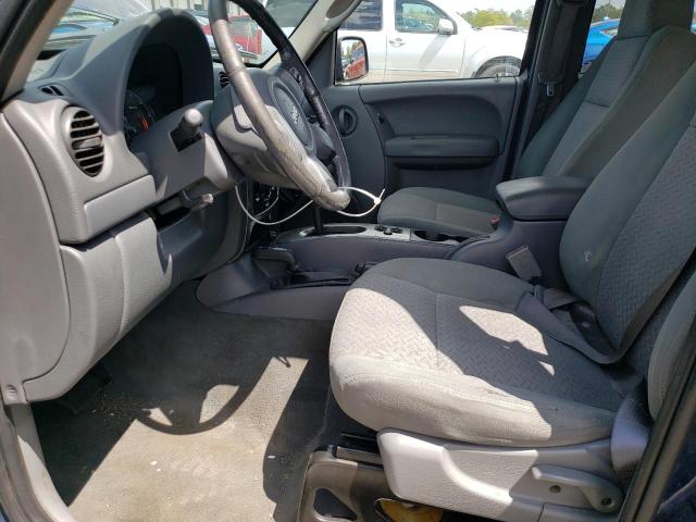 1J4GL38K45W722390 - 2005 JEEP LIBERTY RENEGADE 蓝色 照片 7