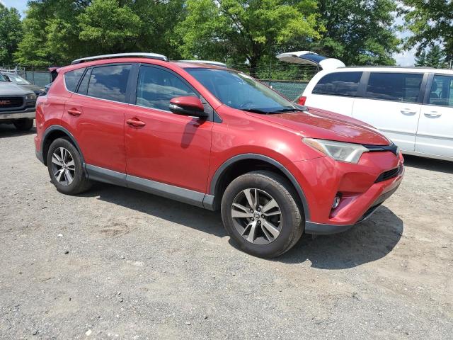 2T3RFREV5HW678877 - 2017 TOYOTA RAV4 XLE 红色 照片 4