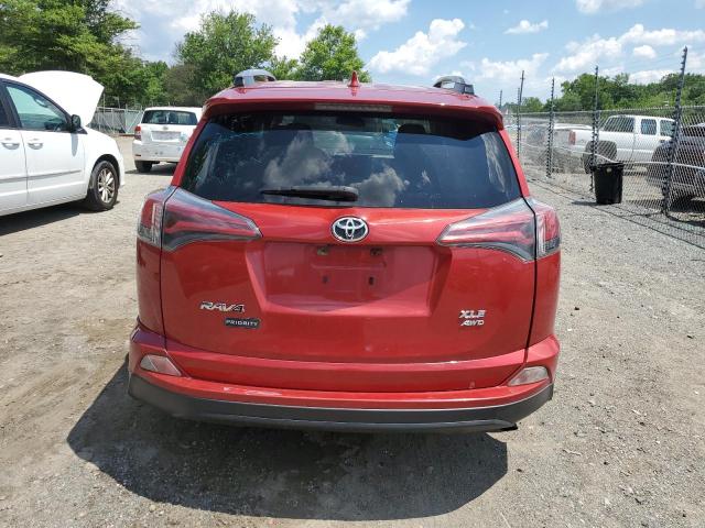 2T3RFREV5HW678877 - 2017 TOYOTA RAV4 XLE 红色 照片 6