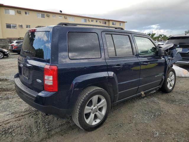 1C4NJPFB8ED862905 - 2014 JEEP PATRIOT LATITUDE BLUE photo 3