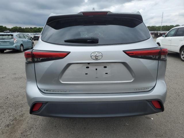 5TDGZRBH3MS544801 - 2021 TOYOTA HIGHLANDER XLE GRAY photo 6