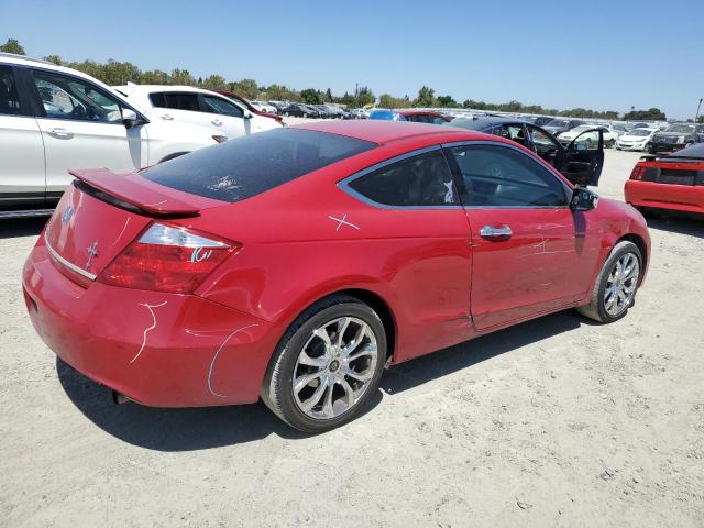 1HGCS12769A002027 - 2009 HONDA ACCORD EX RED photo 3