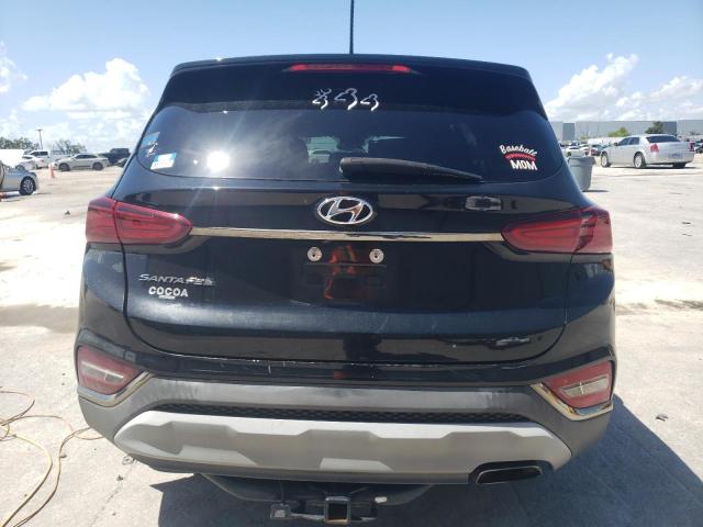 5NMS23AD0KH066623 - 2019 HYUNDAI SANTA FE SE BLACK photo 6