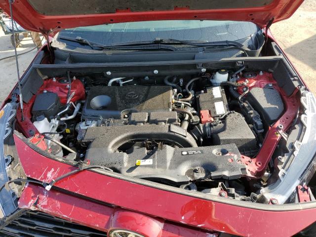 2T3P1RFV1LC133032 - 2020 TOYOTA RAV4 XLE 勃艮第红 照片 12