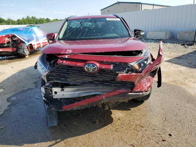 2T3P1RFV1LC133032 - 2020 TOYOTA RAV4 XLE 勃艮第红 照片 5