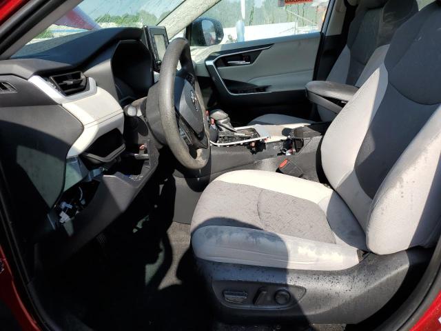 2T3P1RFV1LC133032 - 2020 TOYOTA RAV4 XLE 勃艮第红 照片 7